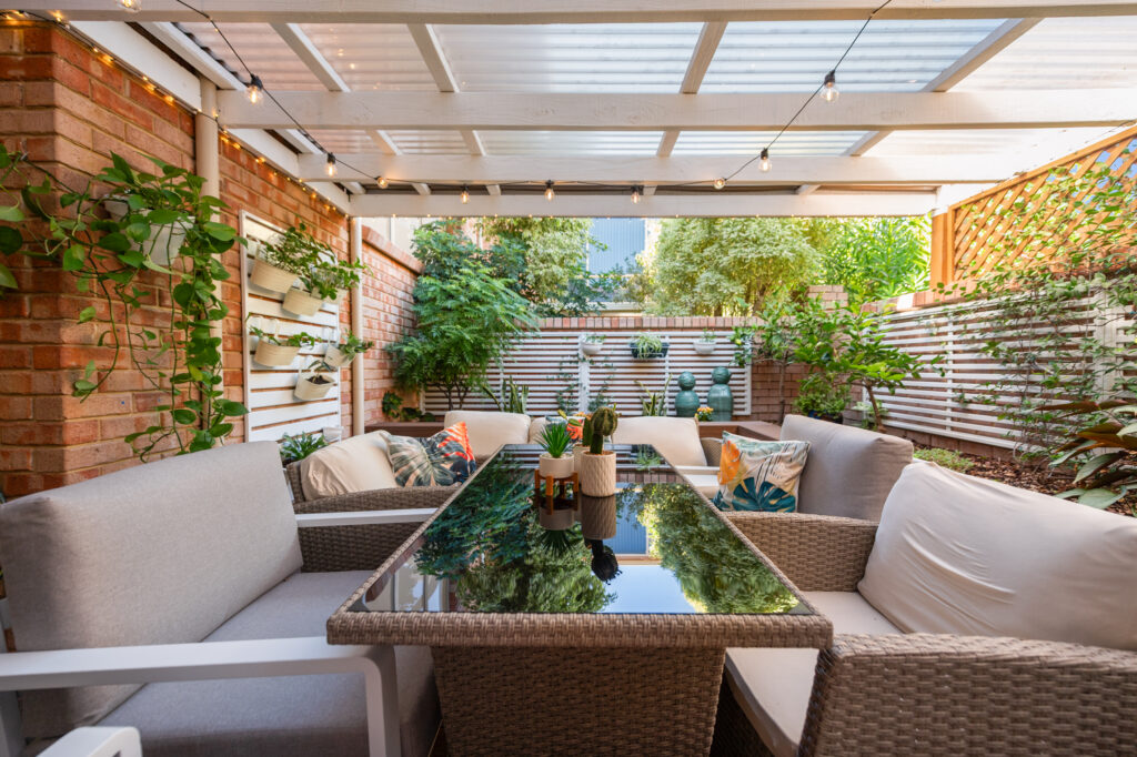 Add A Pergola And The Space Changes Completely
